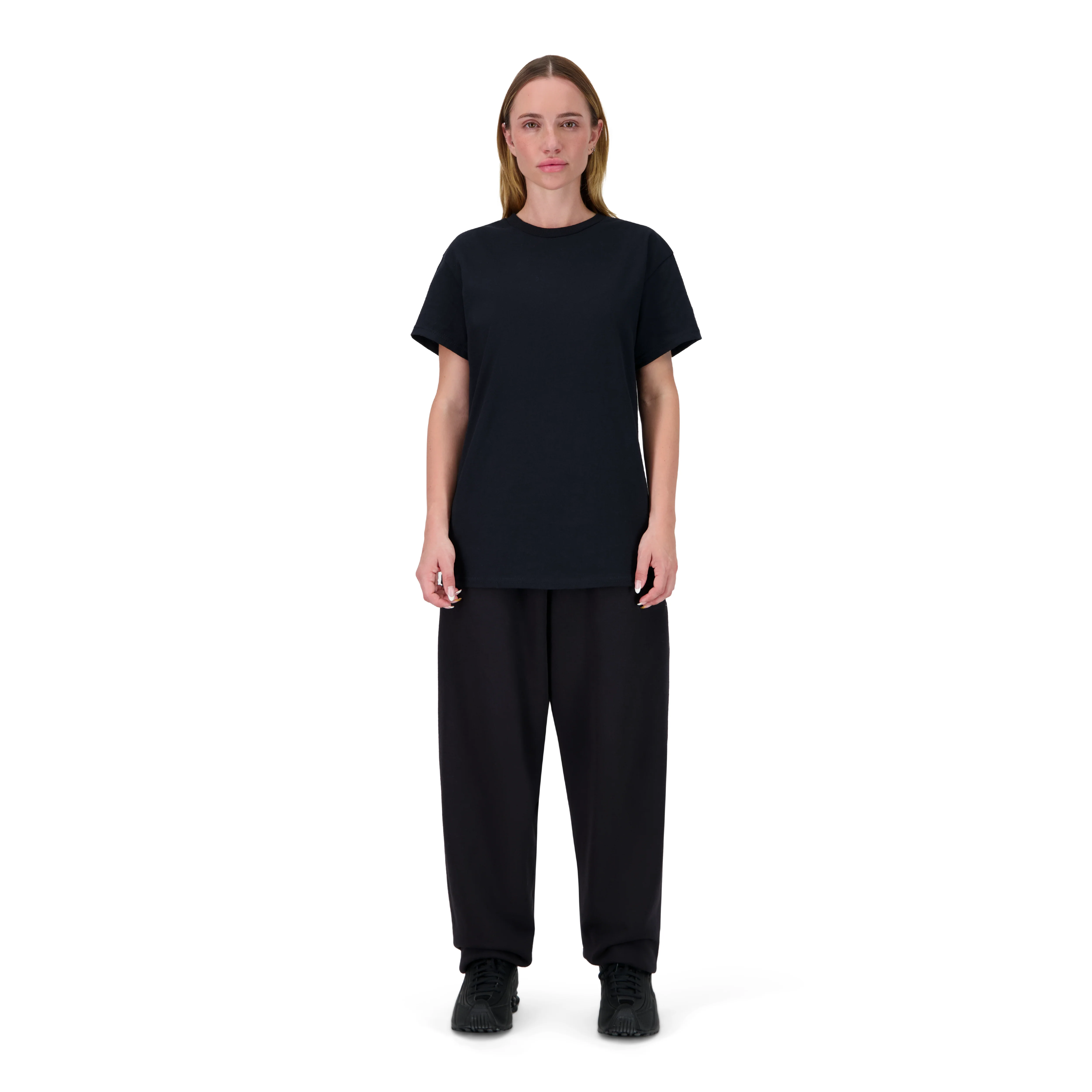 ENSEMBLE PANTALON JOGGING NOIR + T-SHIRT - Image 2