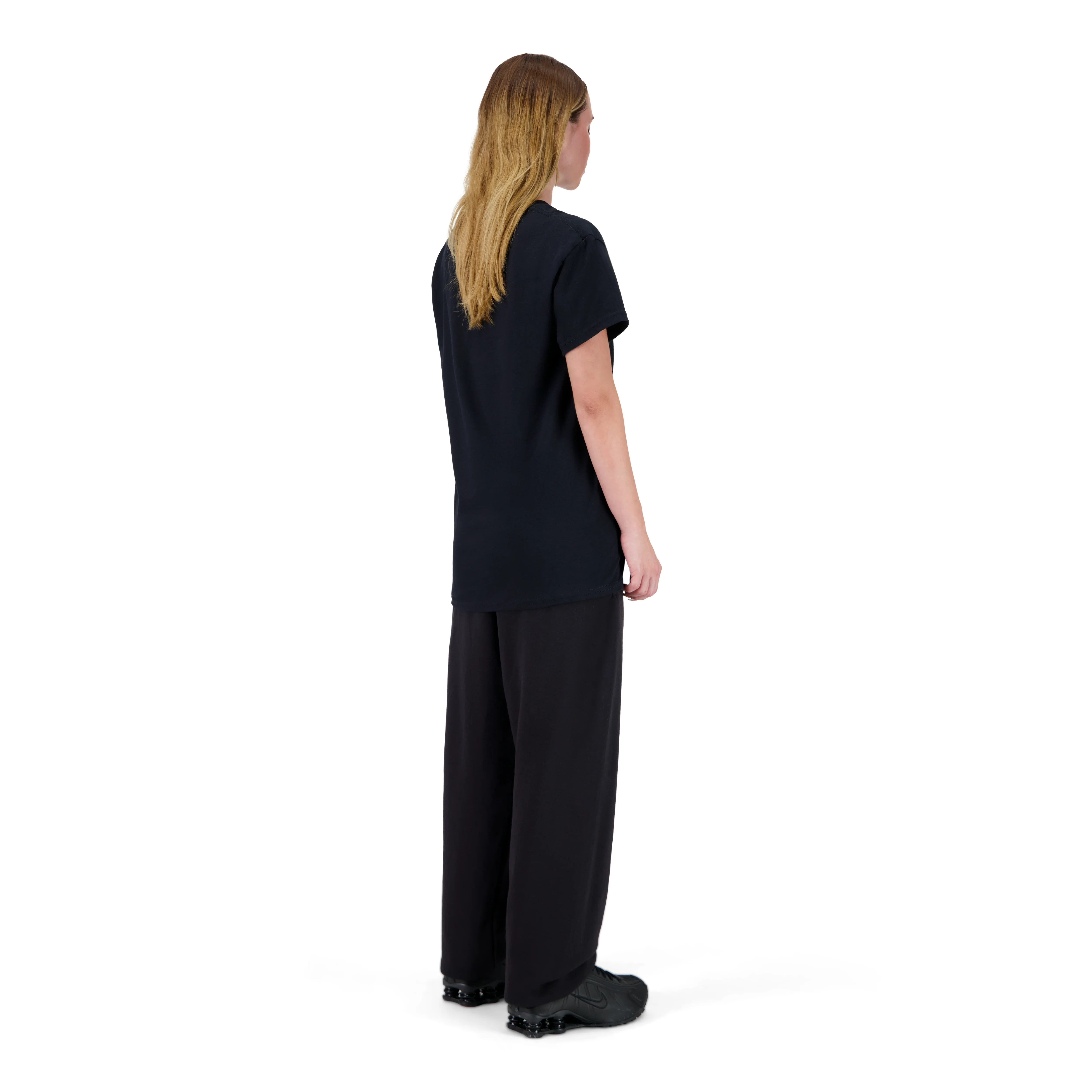 ENSEMBLE PANTALON JOGGING NOIR + T-SHIRT - Image 3