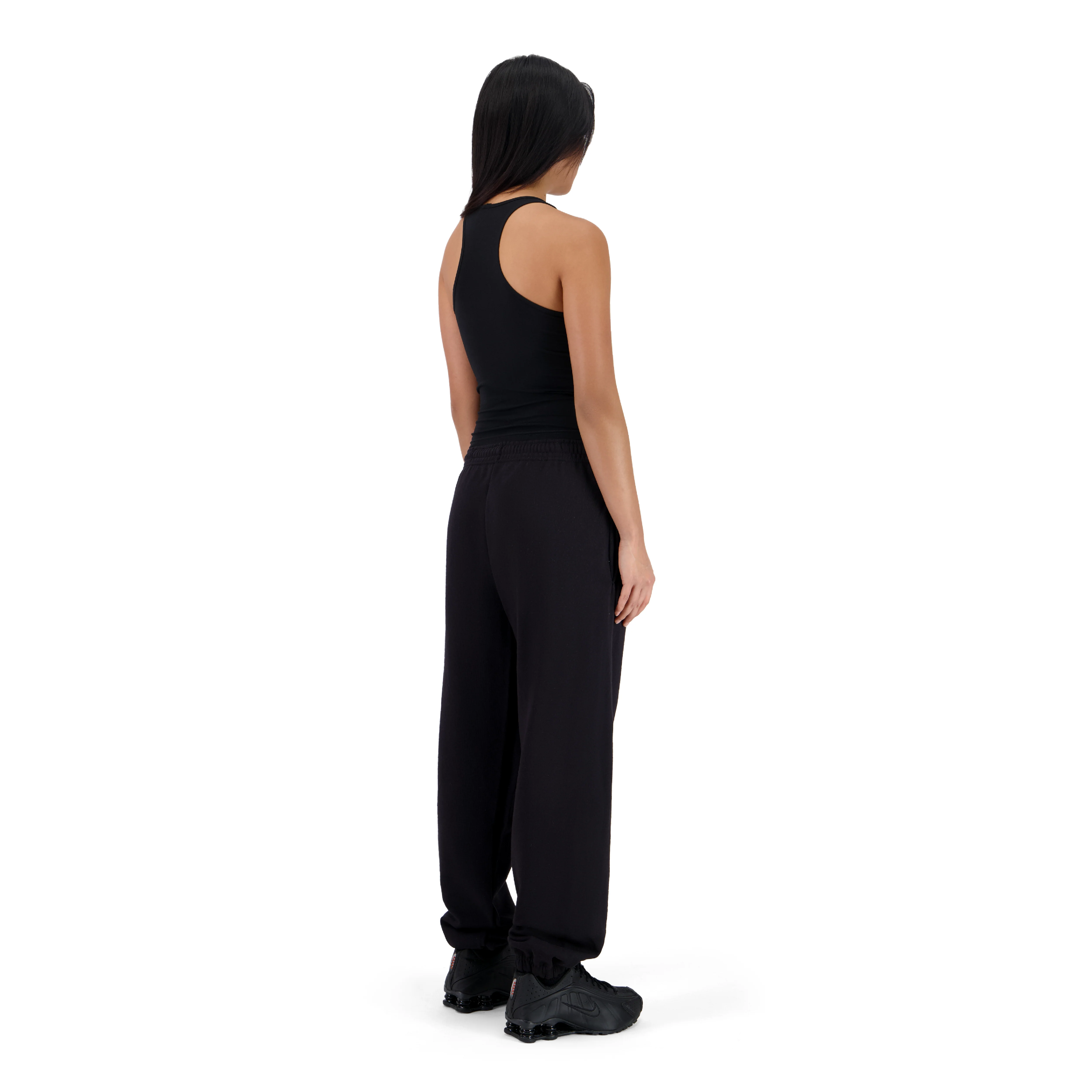 ENSEMBLE PANTALON JOGGING NOIR PREMIUM + DÉBARDEUR PREMIUM - Image 3
