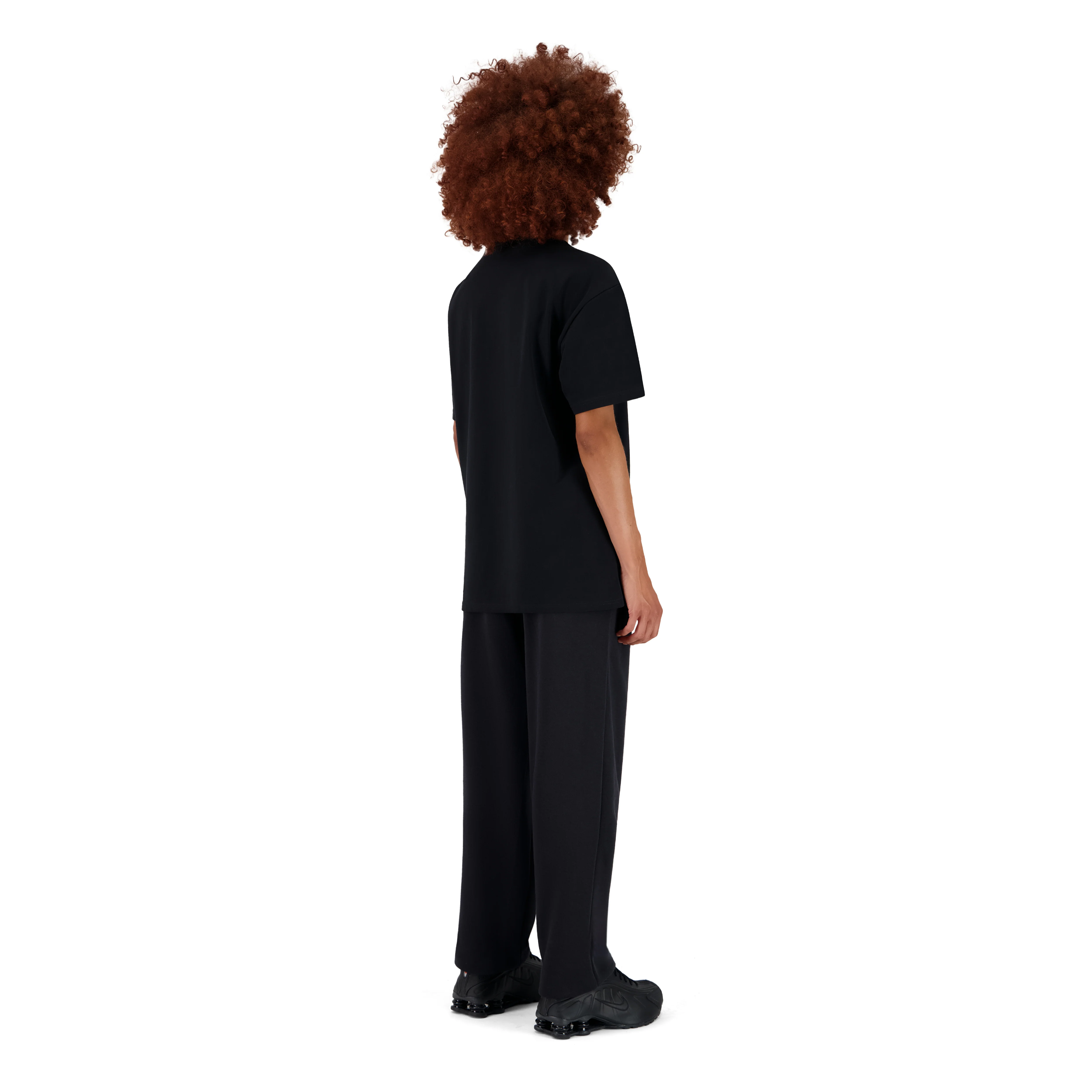 ENSEMBLE PANTALON JOGGING PREMIUM NOIR + T-SHIRT PREMIUM - Image 3