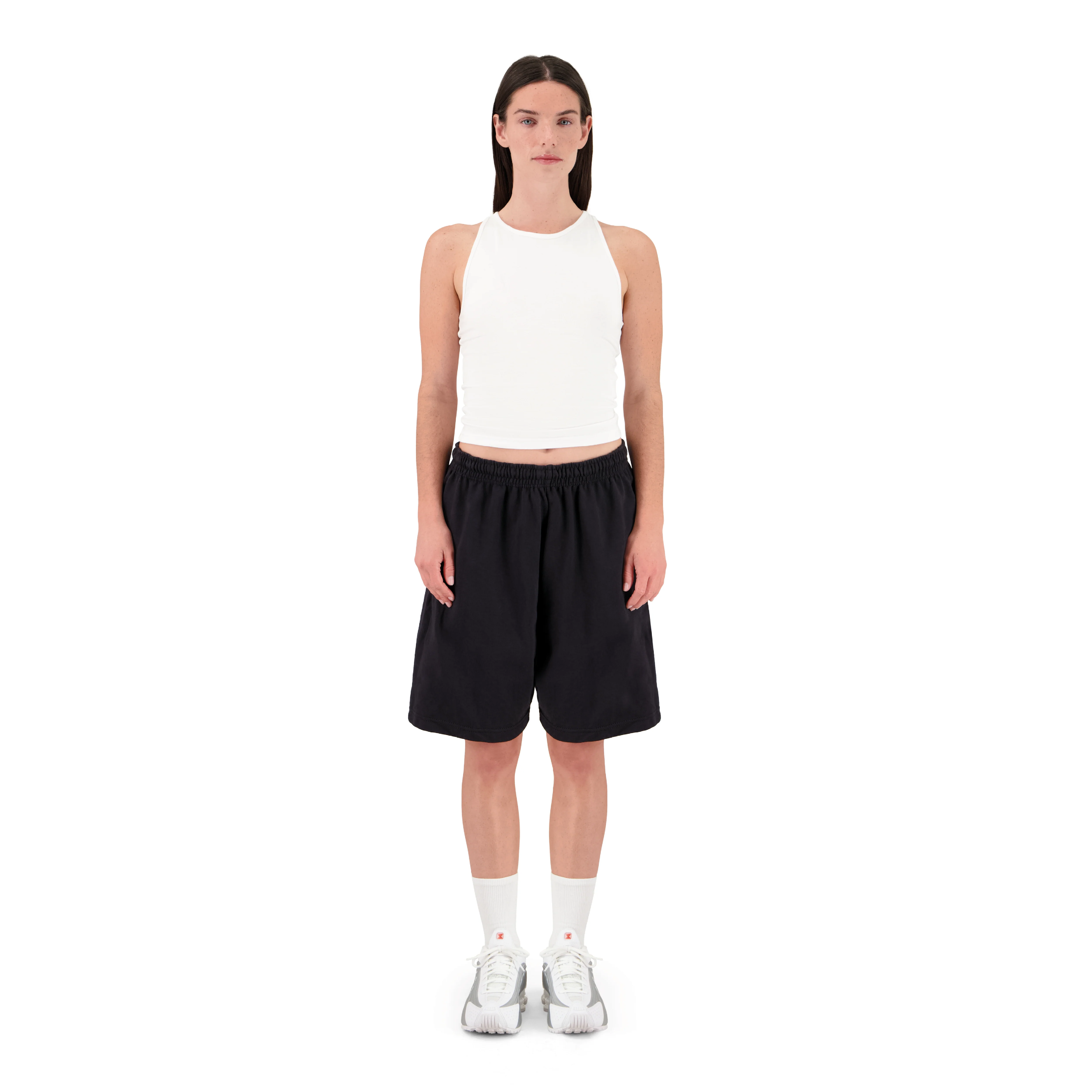 ENSEMBLE SHORT JOGGING CLASSIC NOIR + DÉBARDEUR PREMIUM - Image 2
