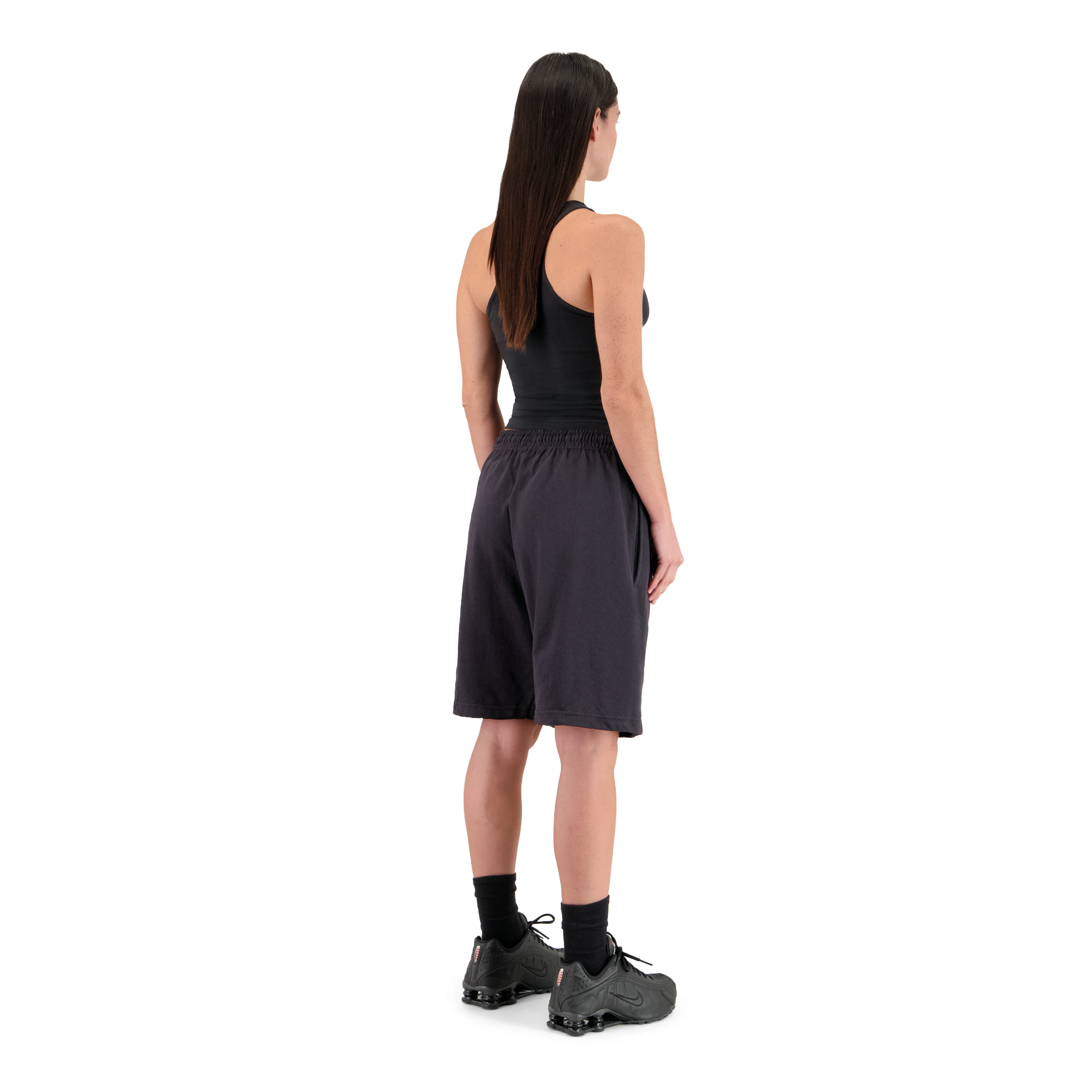 ENSEMBLE SHORT JOGGING CLASSIC NOIR + DÉBARDEUR PREMIUM - Image 3