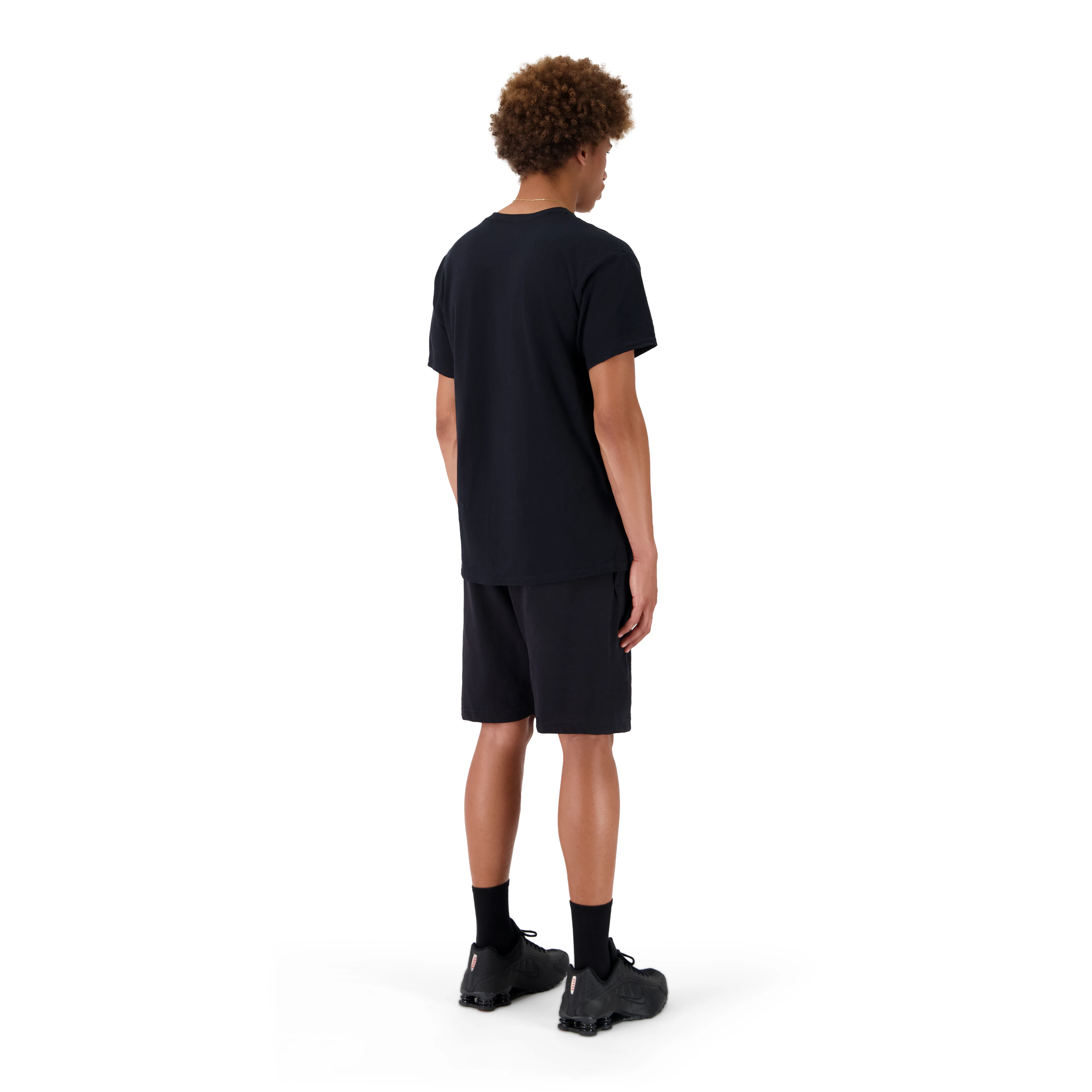 ENSEMBLE SHORT JOGGING NOIR + T-SHIRT - Image 3