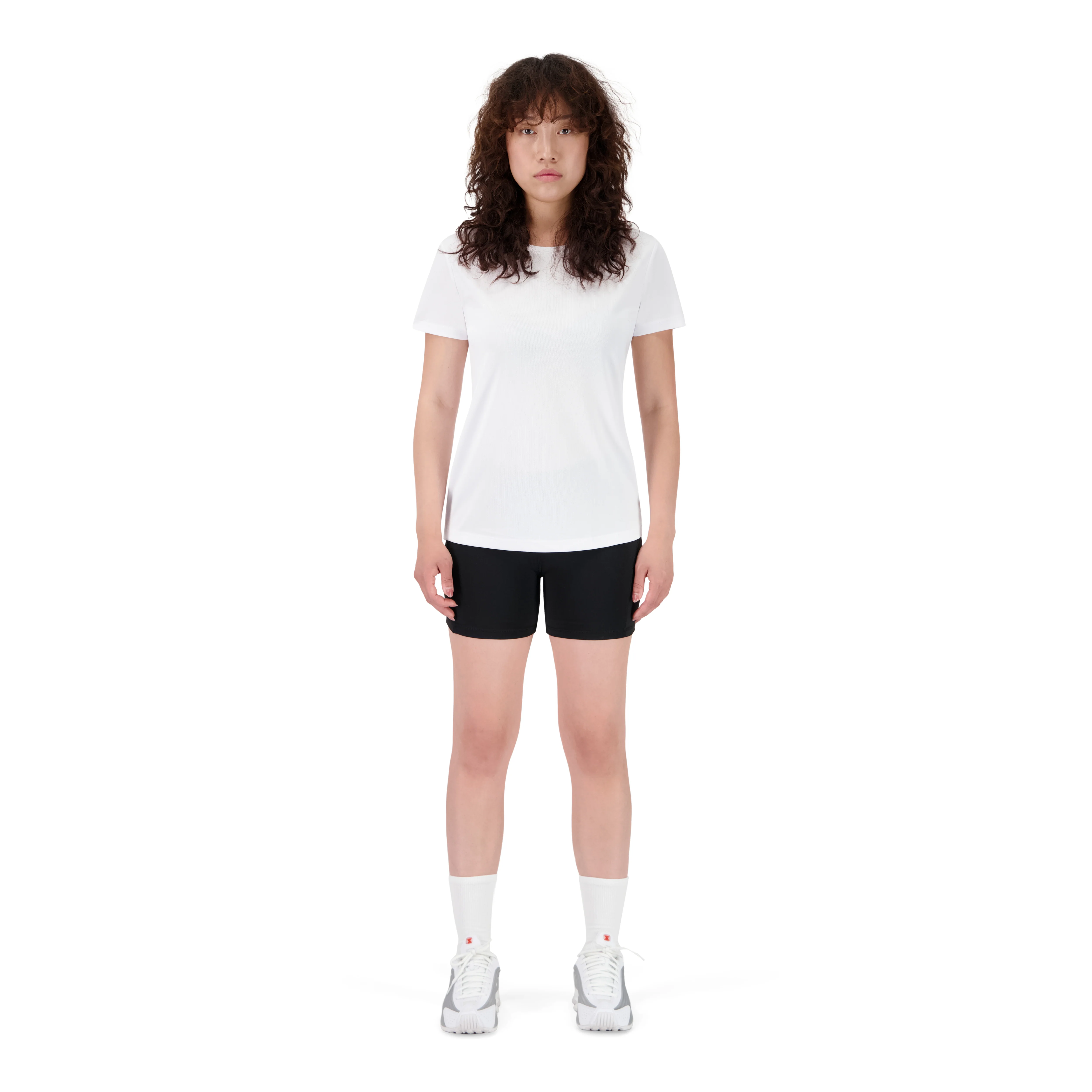 ENSEMBLE SHORT LEGGING SPORT NOIR + T-SHIRT SPORT - Image 2
