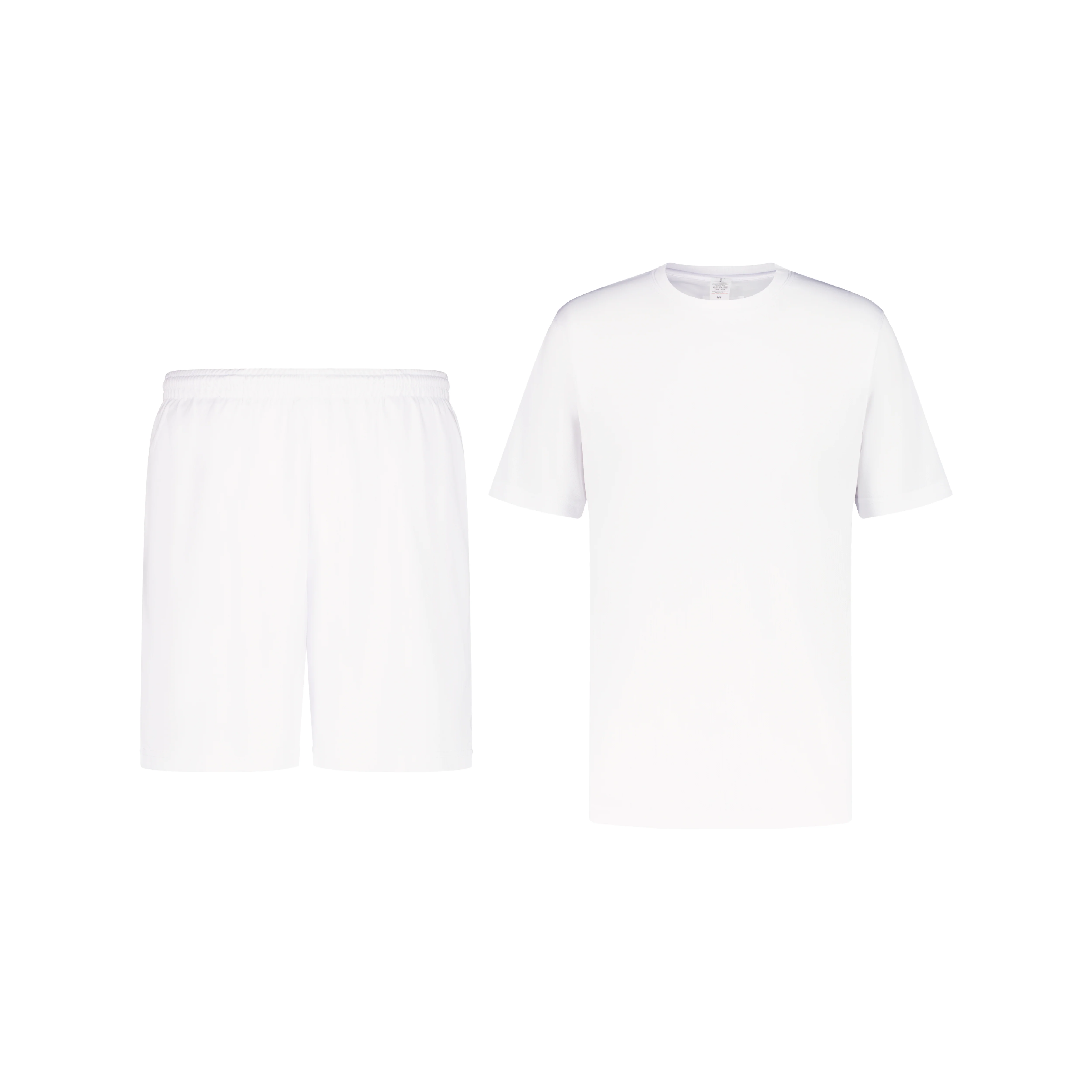 ENSEMBLE SHORT SPORT BLANC + T-SHIRT SPORT