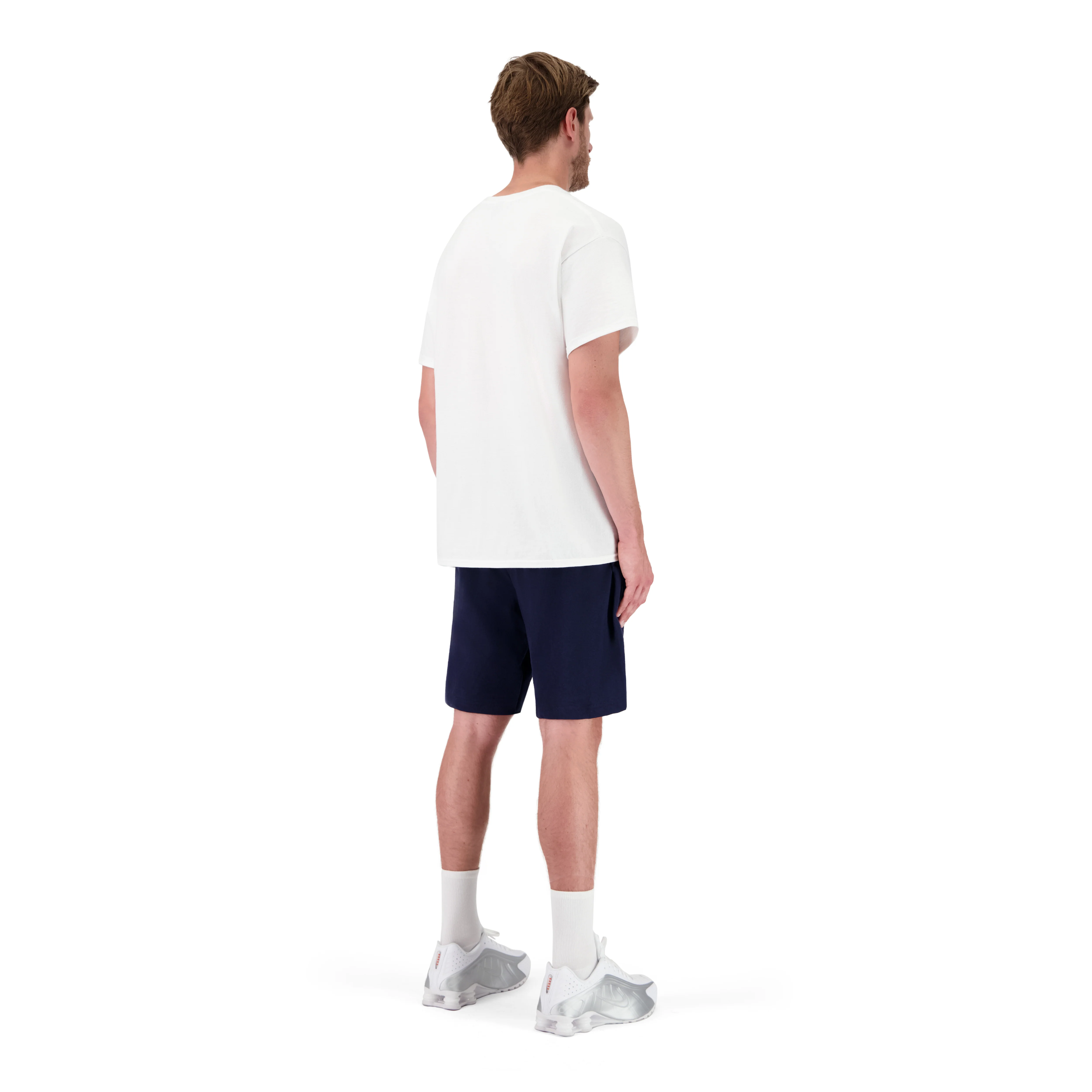 ENSEMBLE SHORT SPORT BLEU MARINE + T-SHIRT SPORT - Image 3