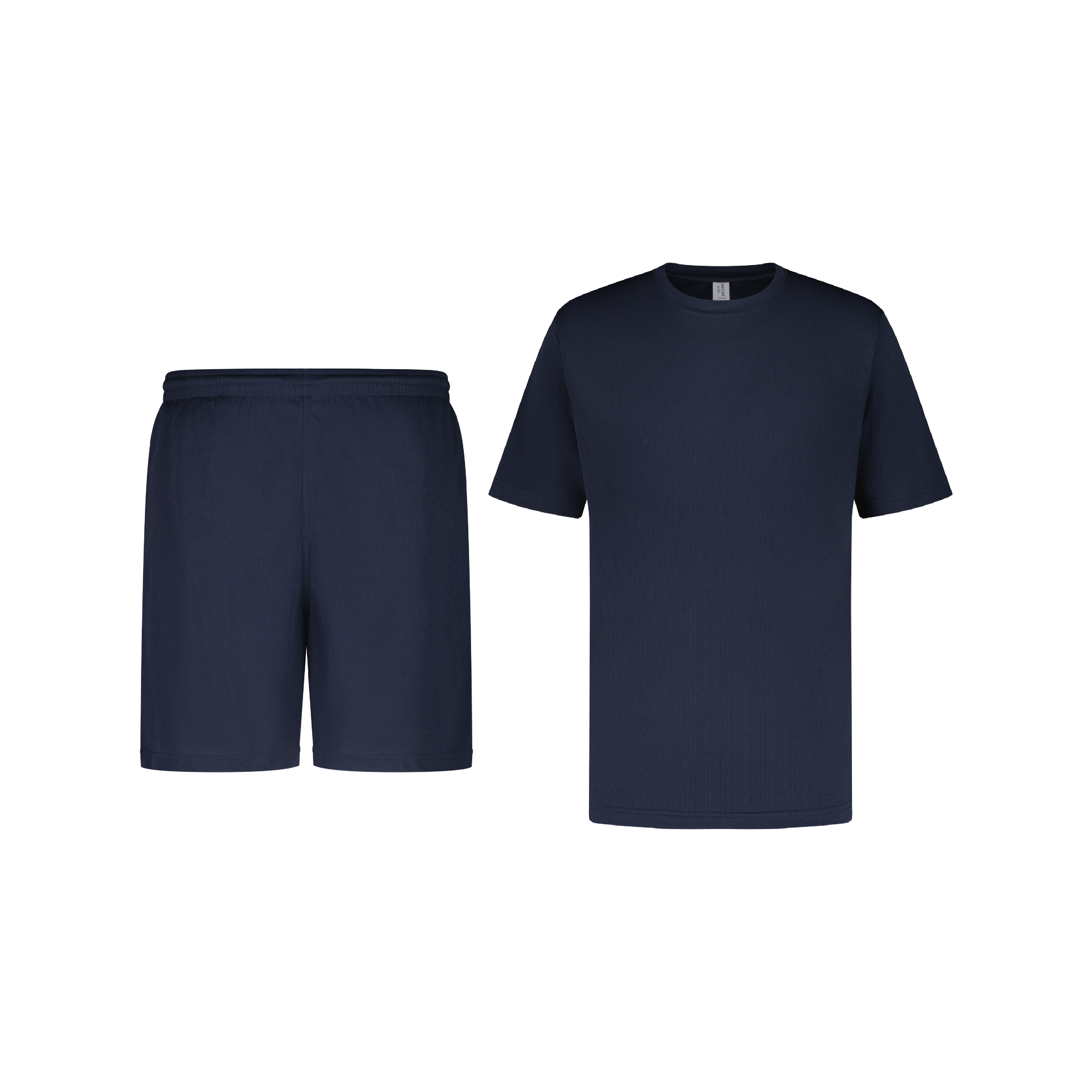 ENSEMBLE SHORT SPORT BLEU MARINE + T-SHIRT SPORT