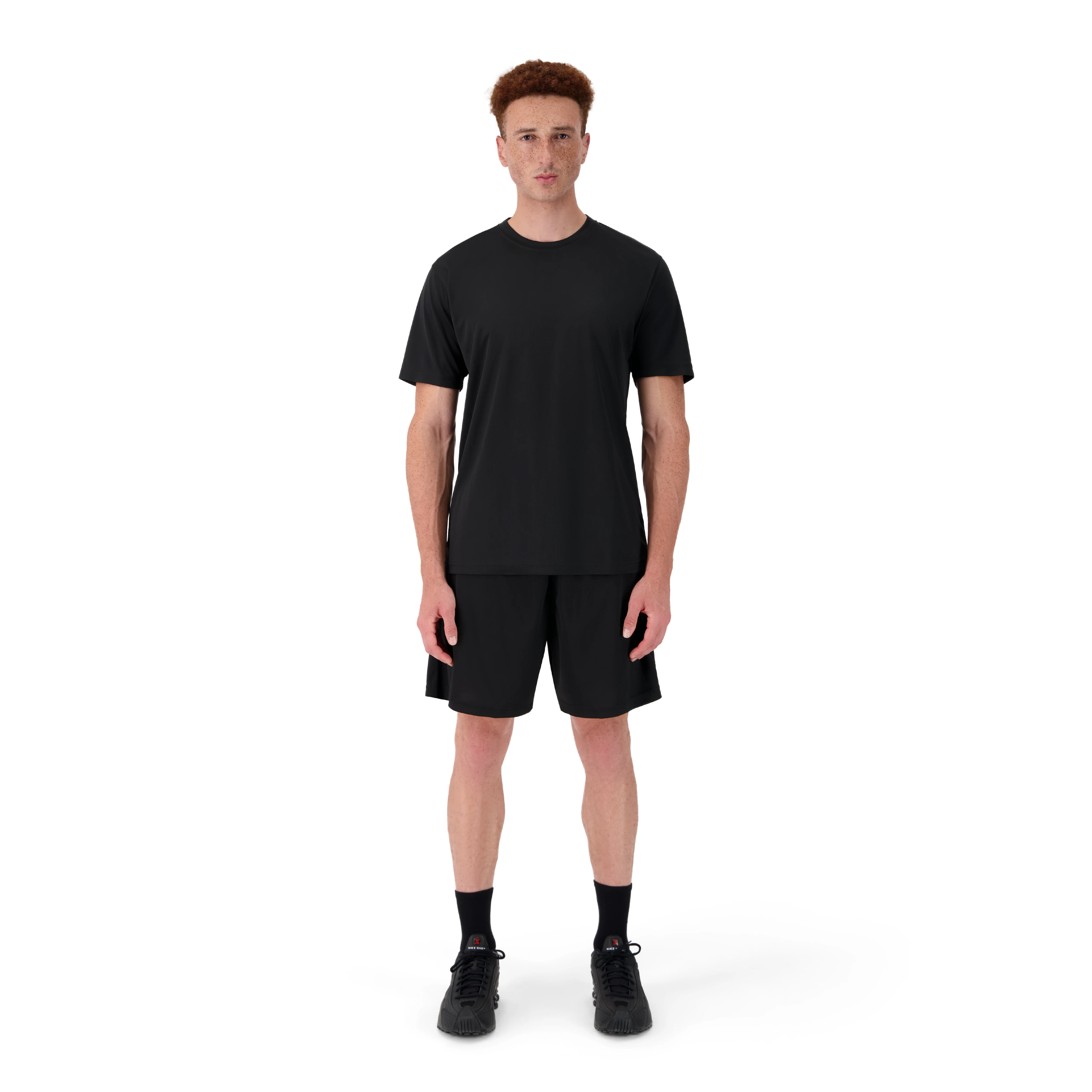 ENSEMBLE SHORT SPORT NOIR + T-SHIRT SPORT - Image 2